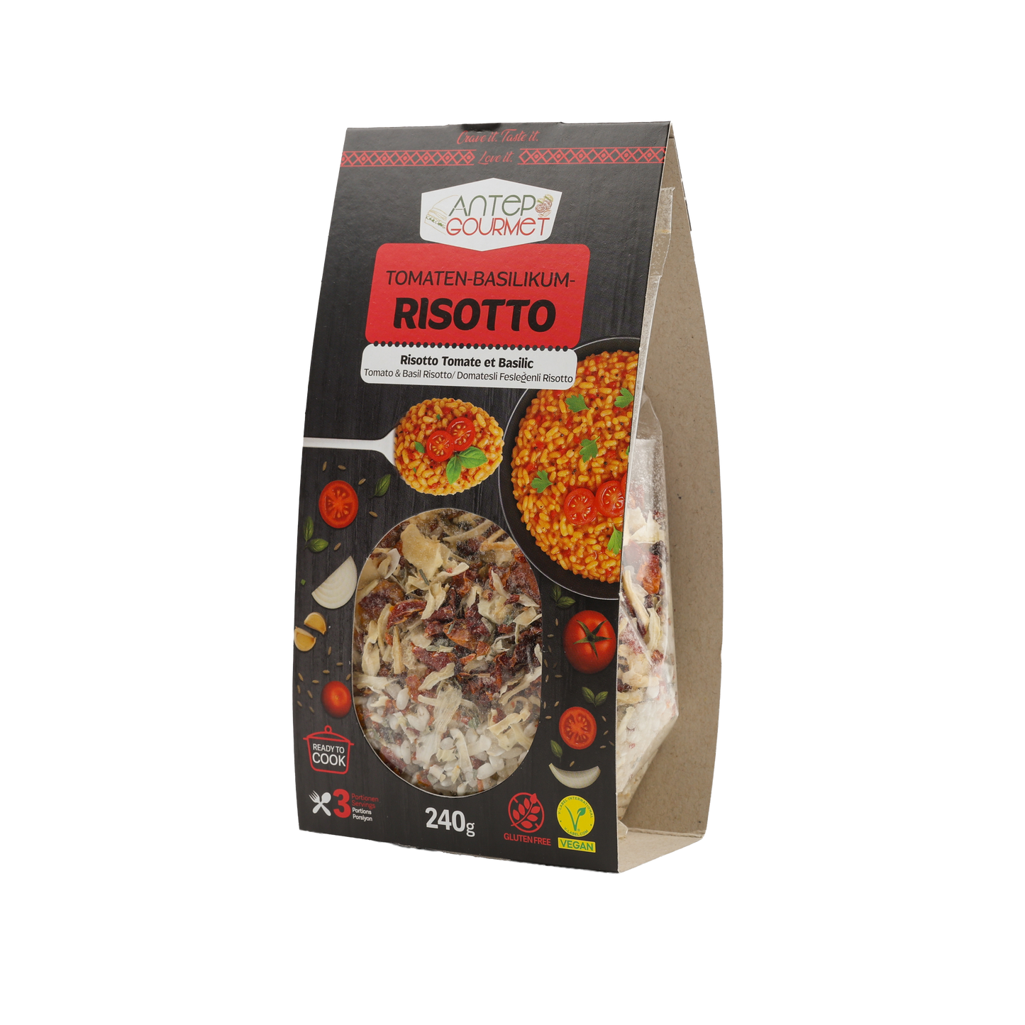 Tomaten-Basilikum-Risotto (240 g)