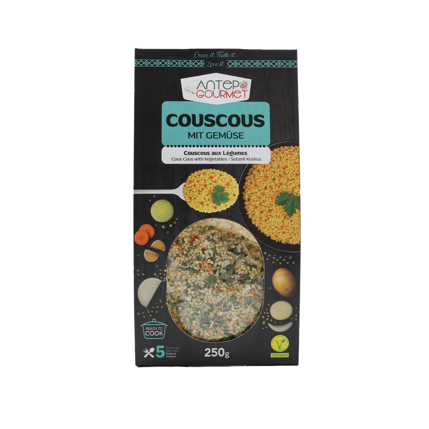 Cous Cous mit Gemüse (250 g)
