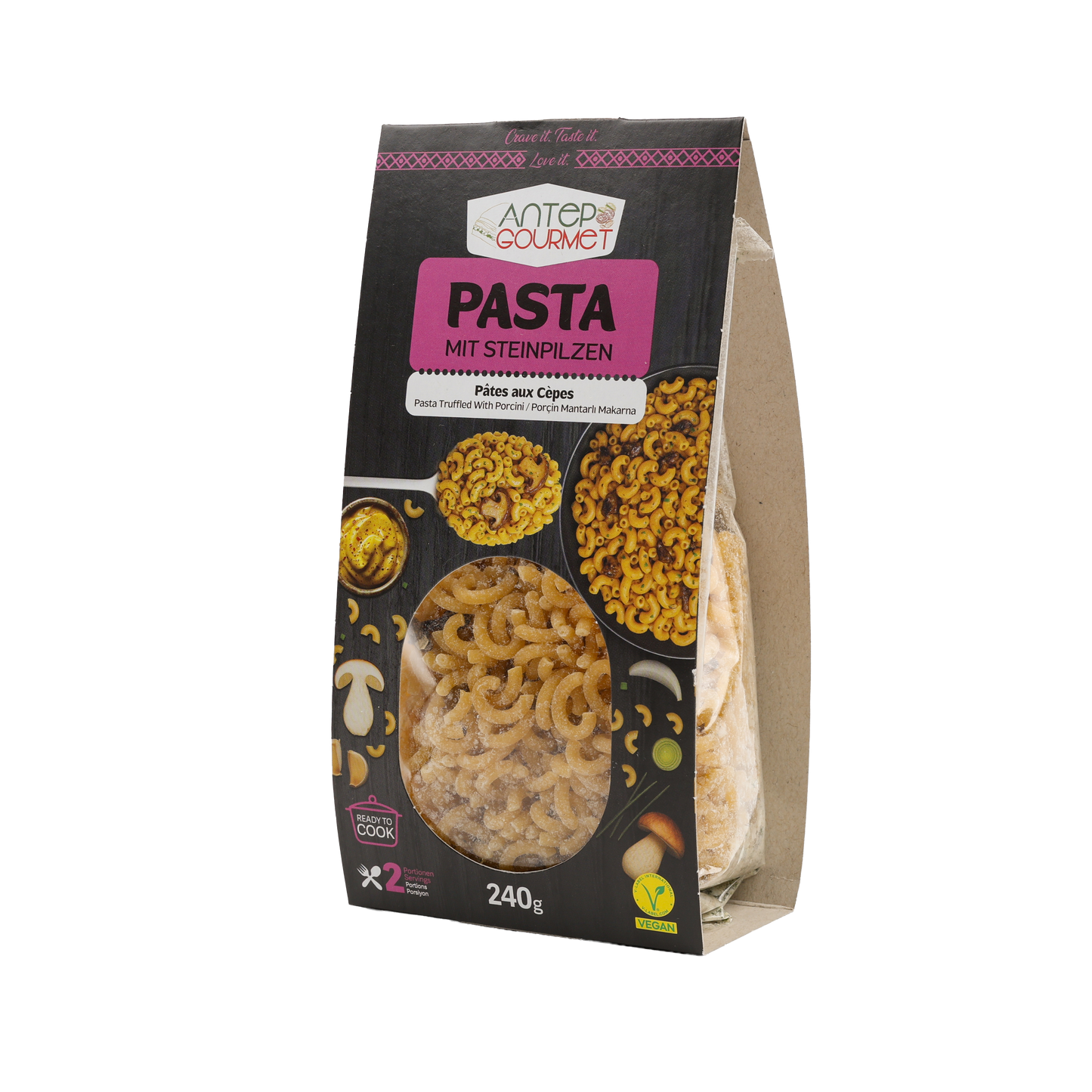 Pasta mit Steinpilzen (240 g)