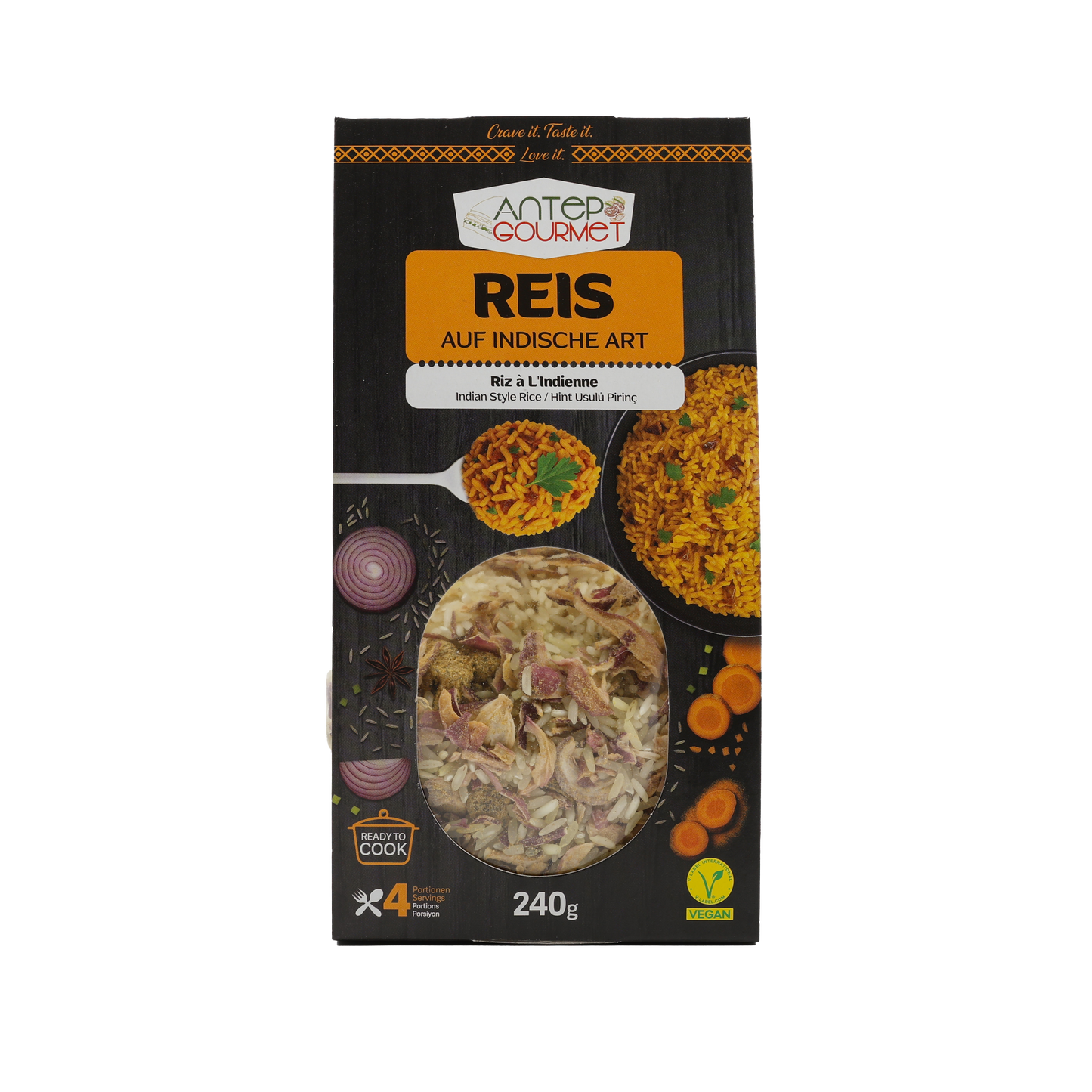 Reis auf indische Art (240 g)