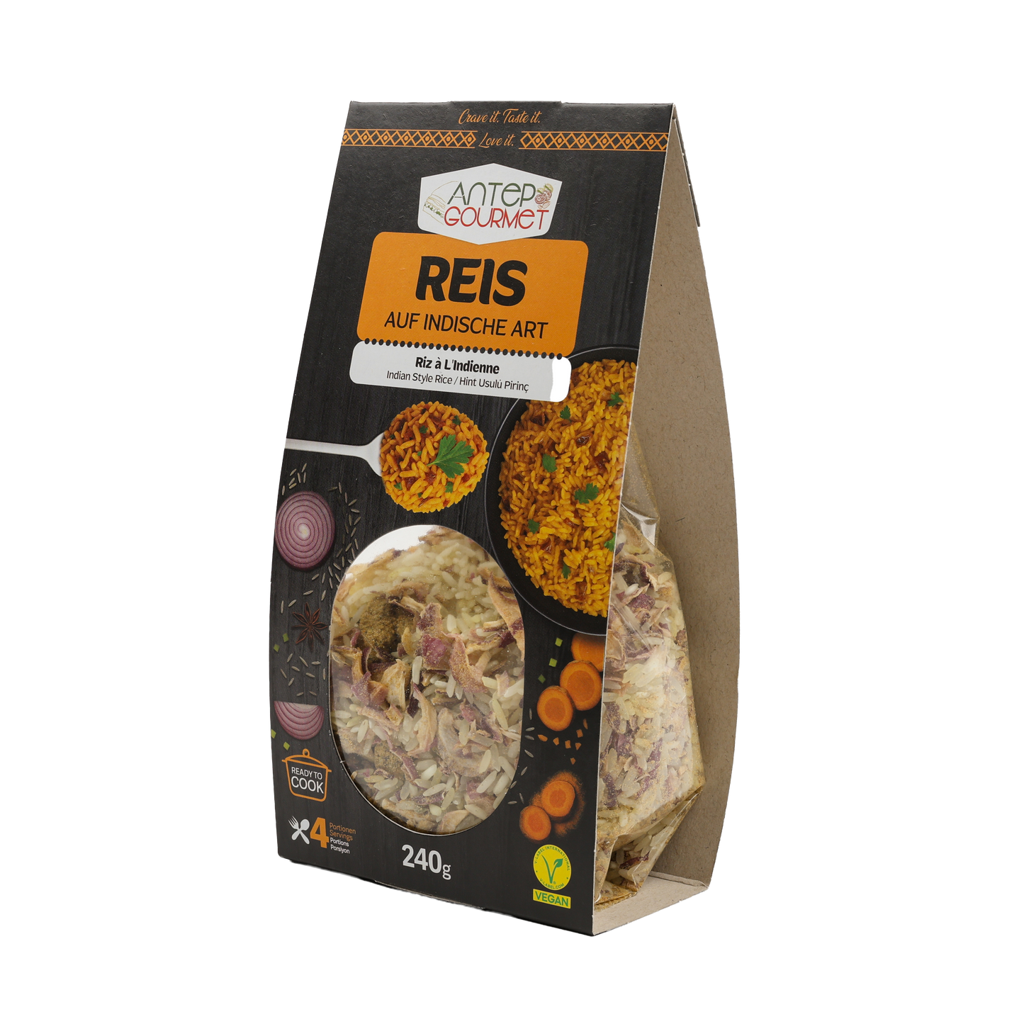 Reis auf indische Art (240 g)