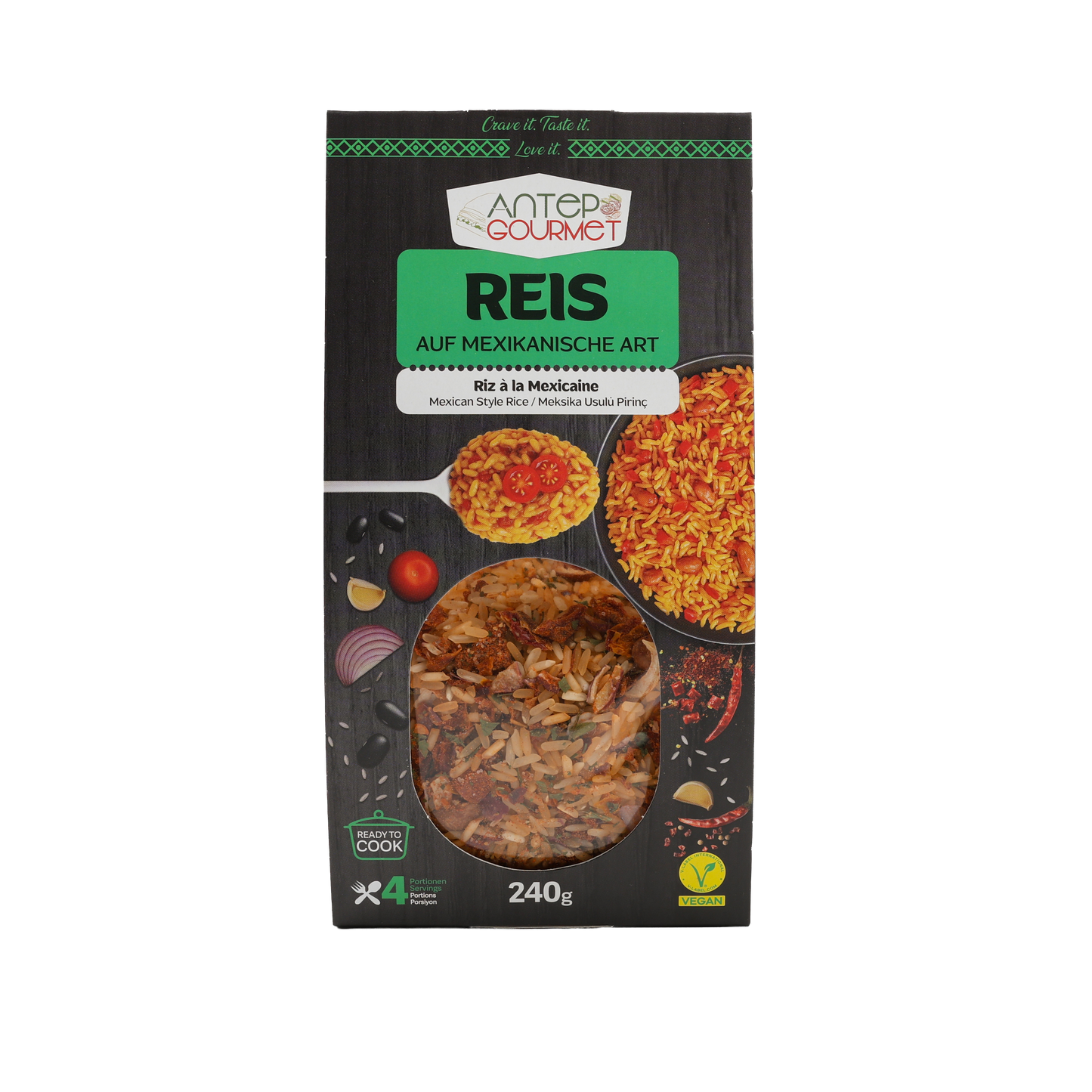 Reis auf Mexikanische Art (240 g)